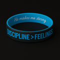 "Discipline > Feelings" FaithEdge Bracelet